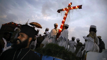 Христианский праздник в Эфиопии